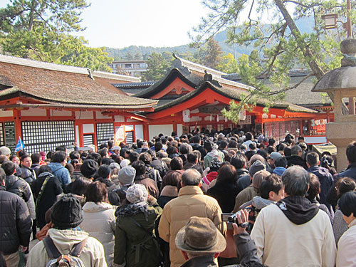 広島で初詣 厳島神社 広島で初詣